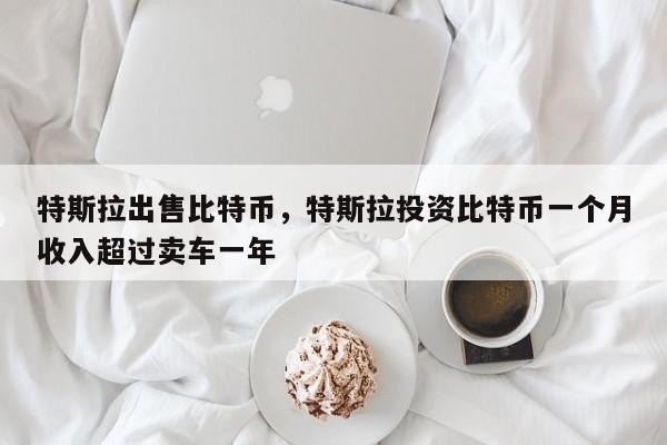 特斯拉出售比特币，特斯拉投资比特币一个月收入超过卖车一年