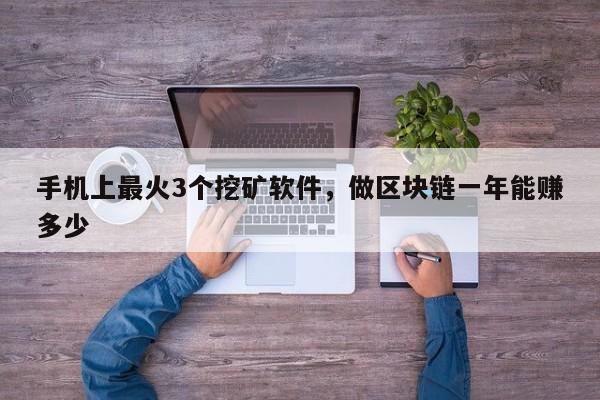 手机上最火3个挖矿软件，做区块链一年能赚多少
