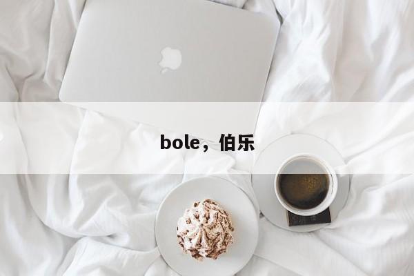bole，伯乐